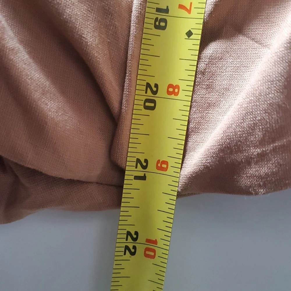 FESTI Bubble Top Size 00 Medium 10 Taupe Embroidered Blouse Top Torrid Tie Chest - Picture 11 of 11